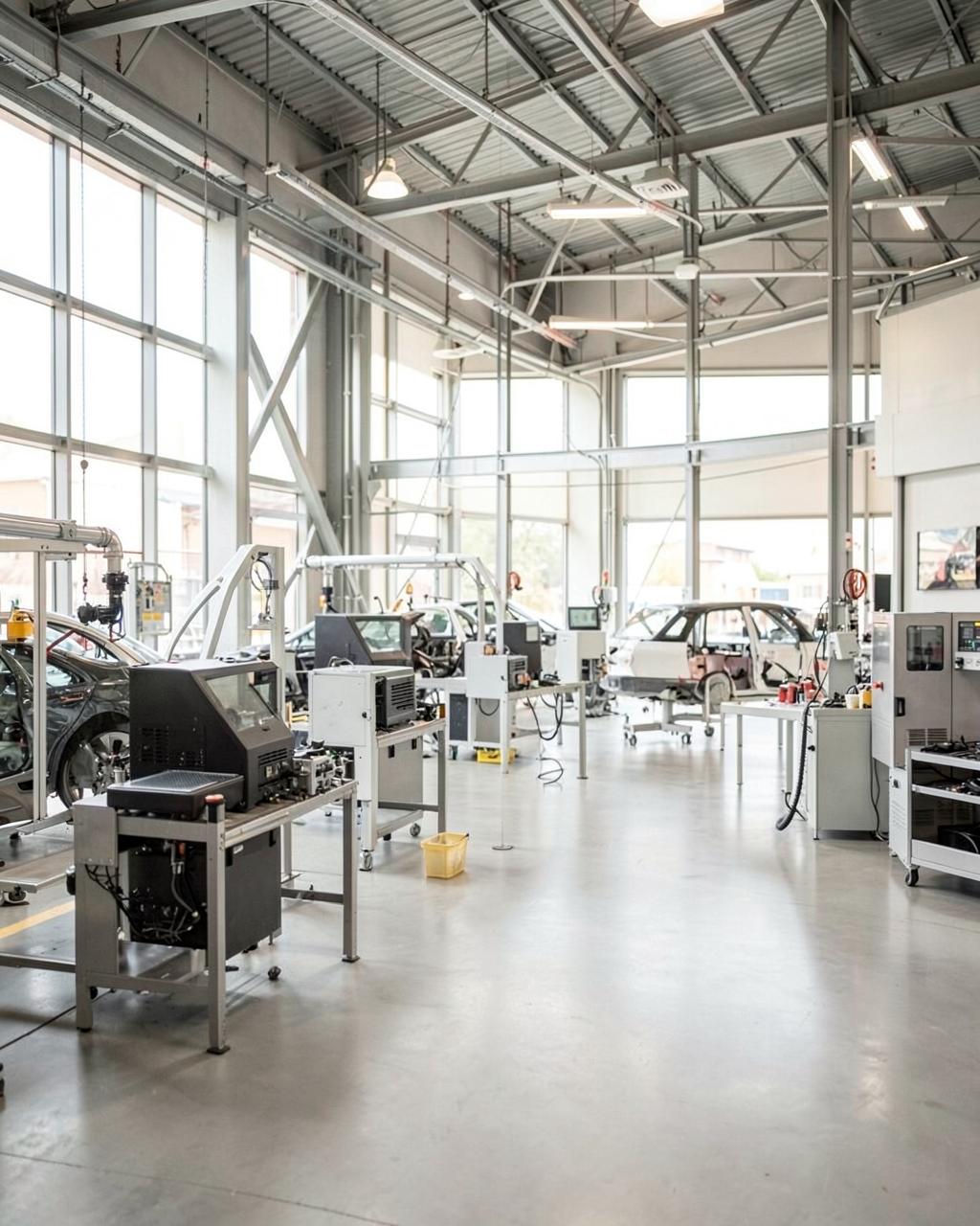 Výrobná hala automotive prevádzky